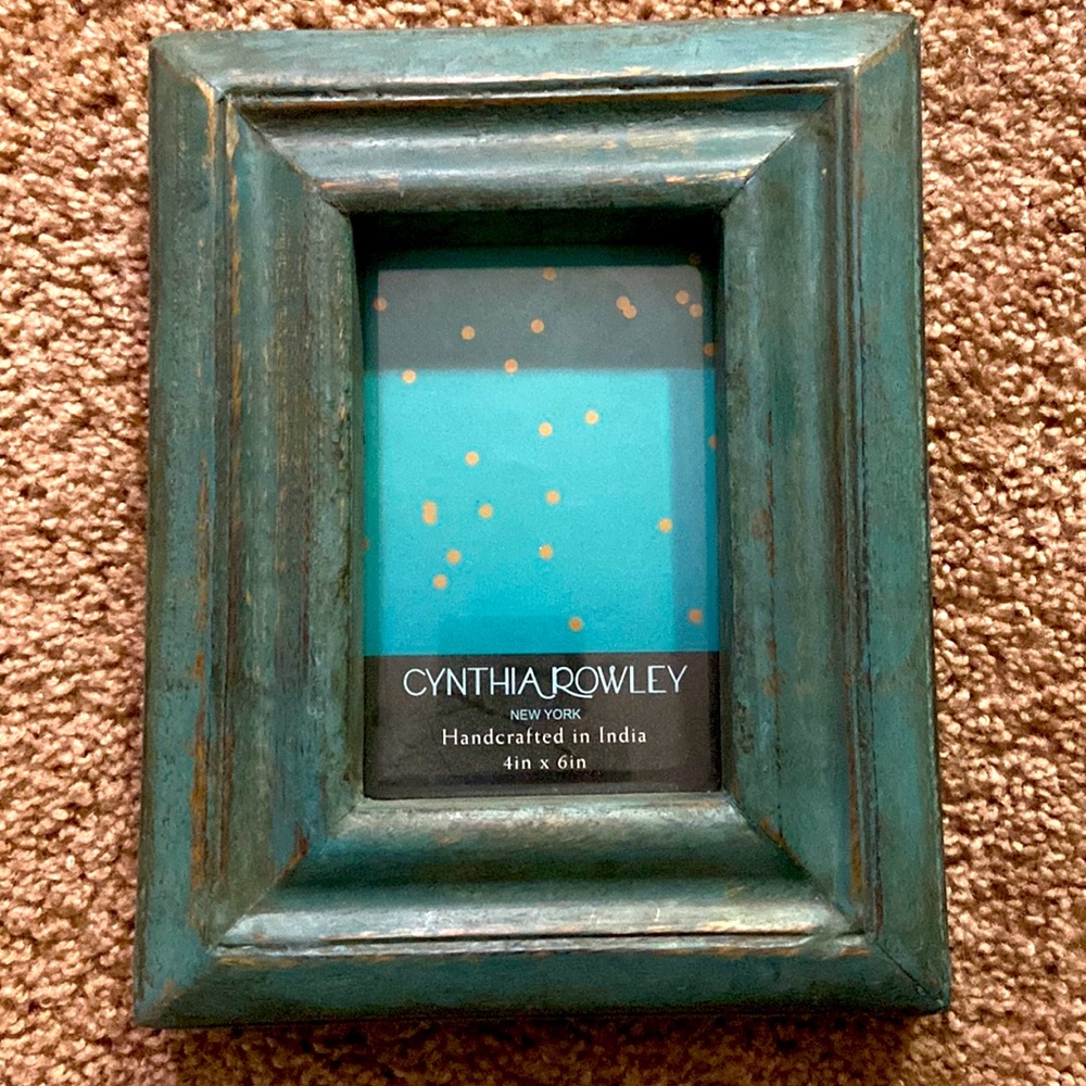 Cynthia Rowley Rustic Wooden Frame